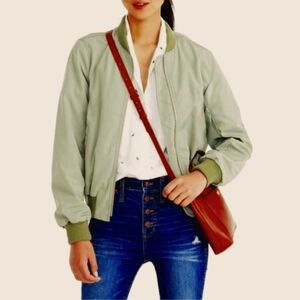 Madewell Side Zip Bomber Jacket